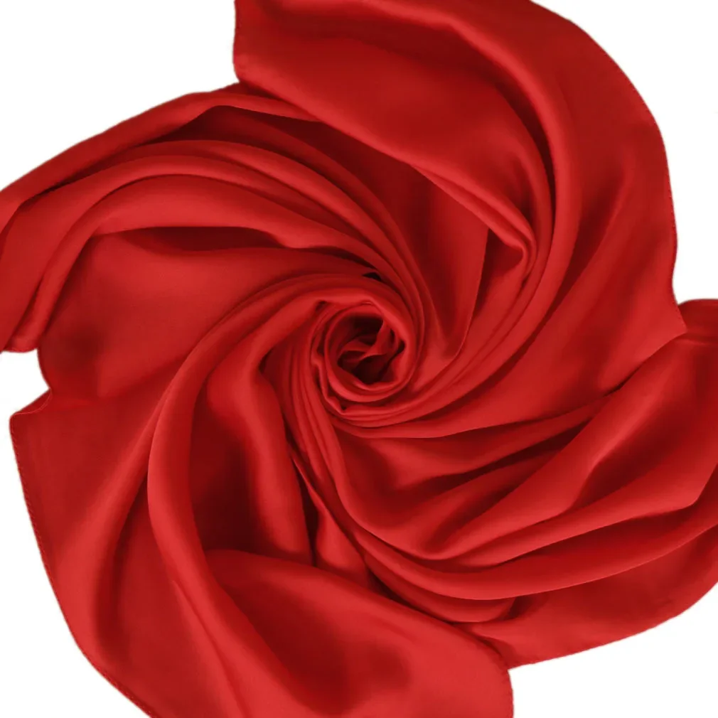 Saten Eşarp Kadın 70cm Düz Ren - Silk Scarf Square incelemesi ve fiyatı