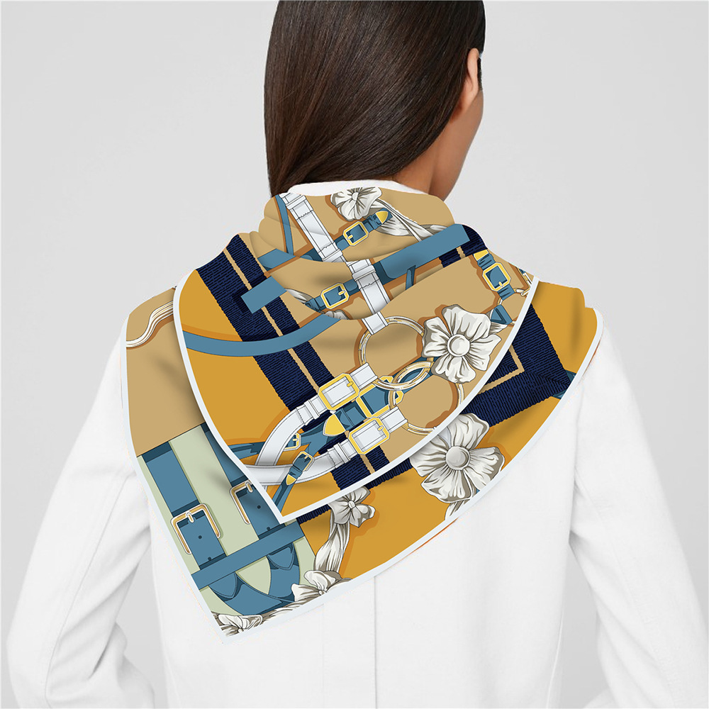 90cm yeni tasarım kemer dimi i - Silk Scarf Square incelemesi ve fiyatı