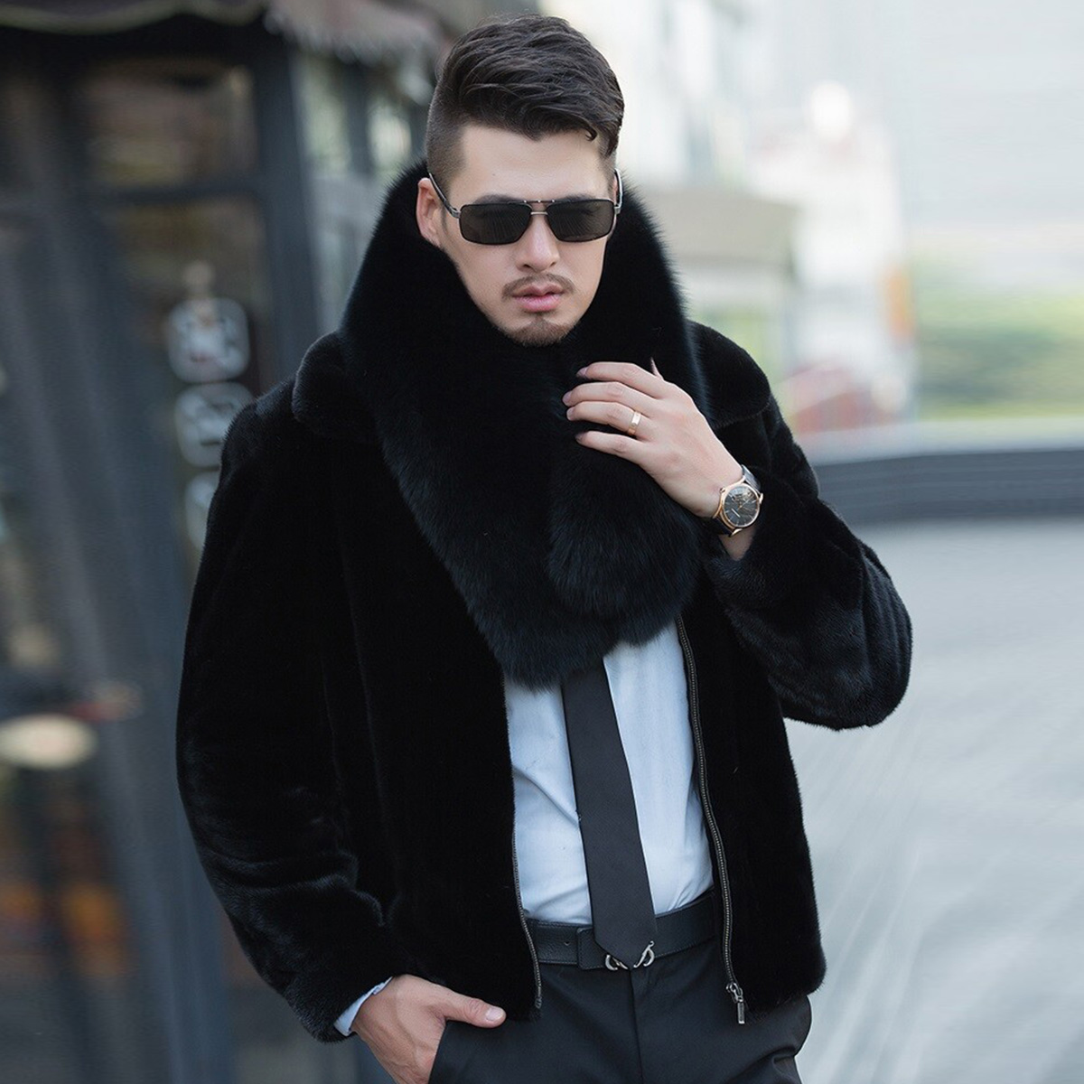 Hakiki Tilki Kürk Eşarp Kış Ak - Women Accessories Sale incelemesi ve fiyatı