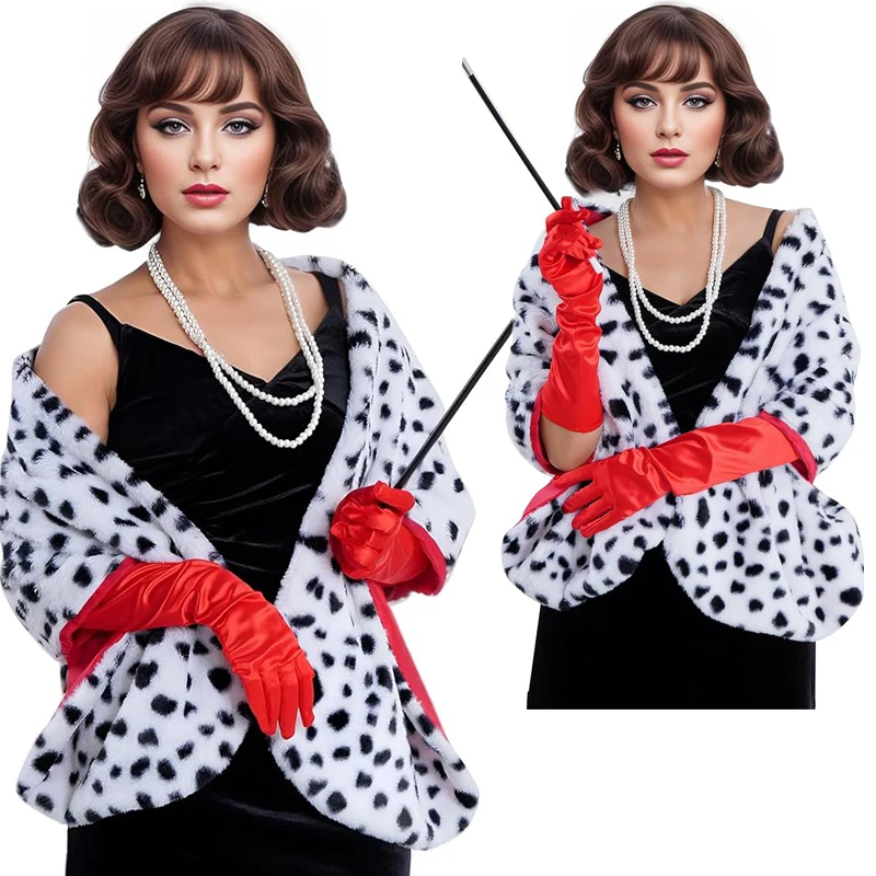 Kadın Cruella Deville Kısa Dal - Women'S Accessories In The 1950S incelemesi ve fiyatı