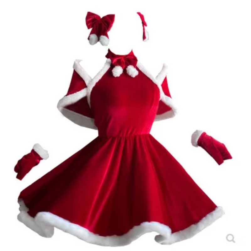 Noel Cosplay kostüm aksesuarla - Women'S Red Accessories incelemesi ve fiyatı