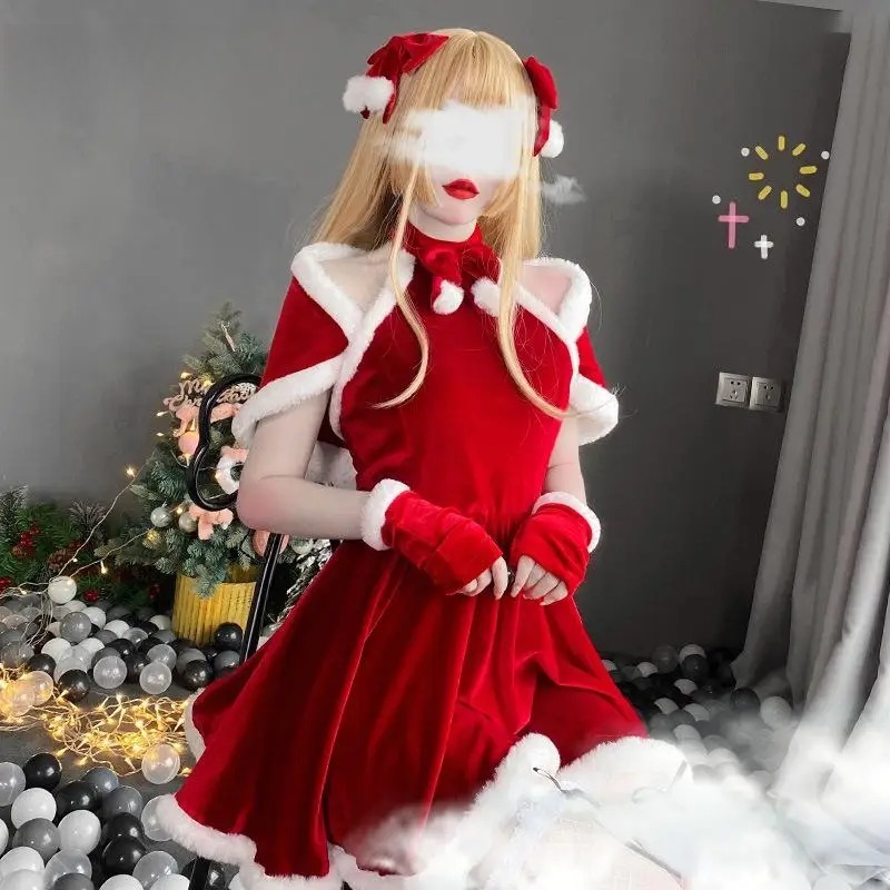 Noel Cosplay kostüm aksesuarla - Women'S Red Accessories incelemesi ve fiyatı