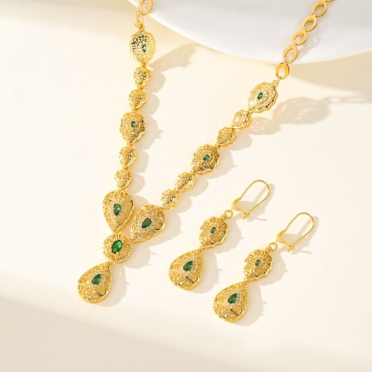 9999 Altın Damla Seti - Orta D - Women Accessories Dubai incelemesi ve fiyatı