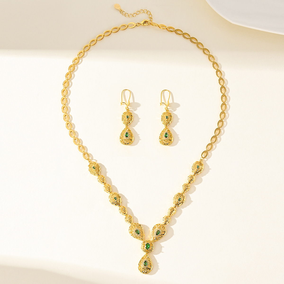 9999 Altın Damla Seti - Orta D - Women Accessories Dubai incelemesi ve fiyatı