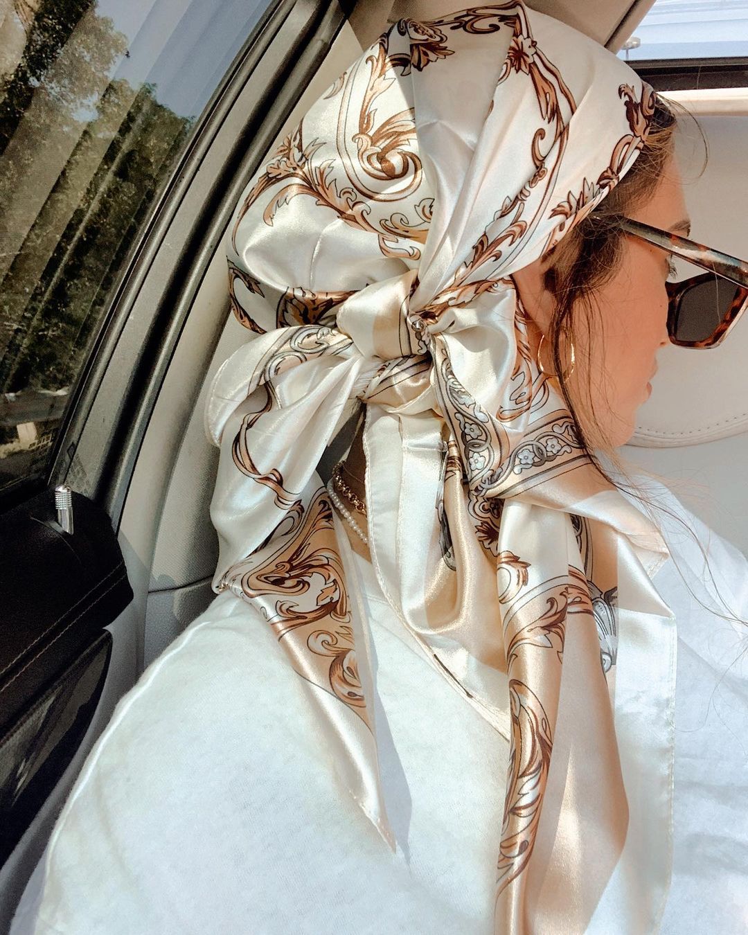 Saten Kare Eşarp Kadın Müslüma - Silk Scarf Square incelemesi ve fiyatı