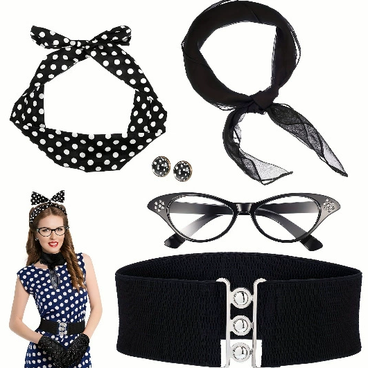 1950'ler Kadınlar için Kostüm  - Women'S Accessories In The 1950S incelemesi ve fiyatı