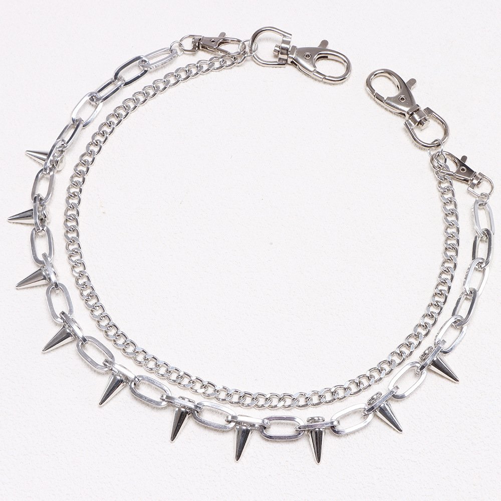 Punk Metal Perçinli Pantolon Z - Women'S Emo Accessories incelemesi ve fiyatı