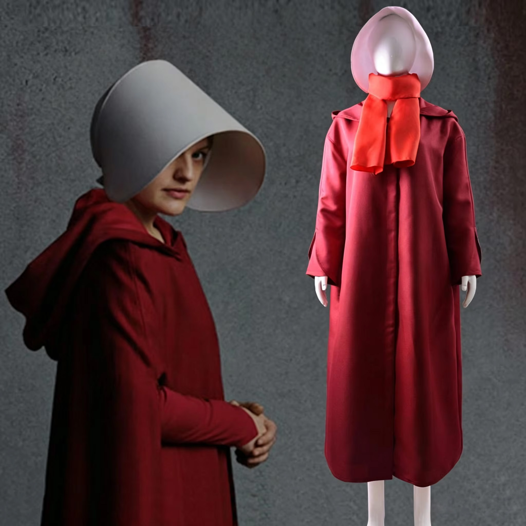 Hizmetçi'nin Hikayesi Cosplay  - Women'S Red Accessories incelemesi ve fiyatı
