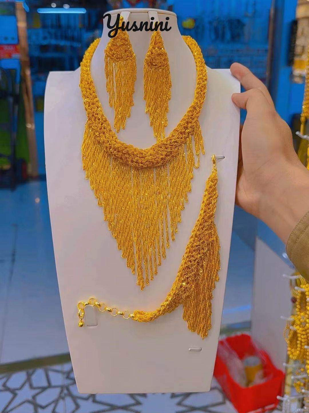 Yeni Dubai 24K Altın Kaplama G - Women Accessories Dubai incelemesi ve fiyatı