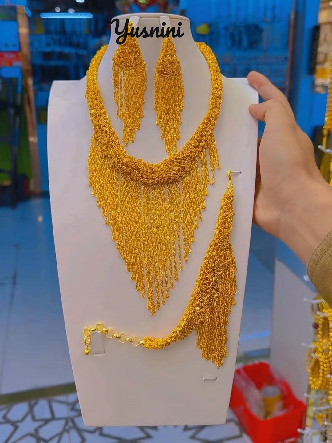 Yeni Dubai 24K Altın Kaplama G - Women Accessories Dubai incelemesi ve fiyatı