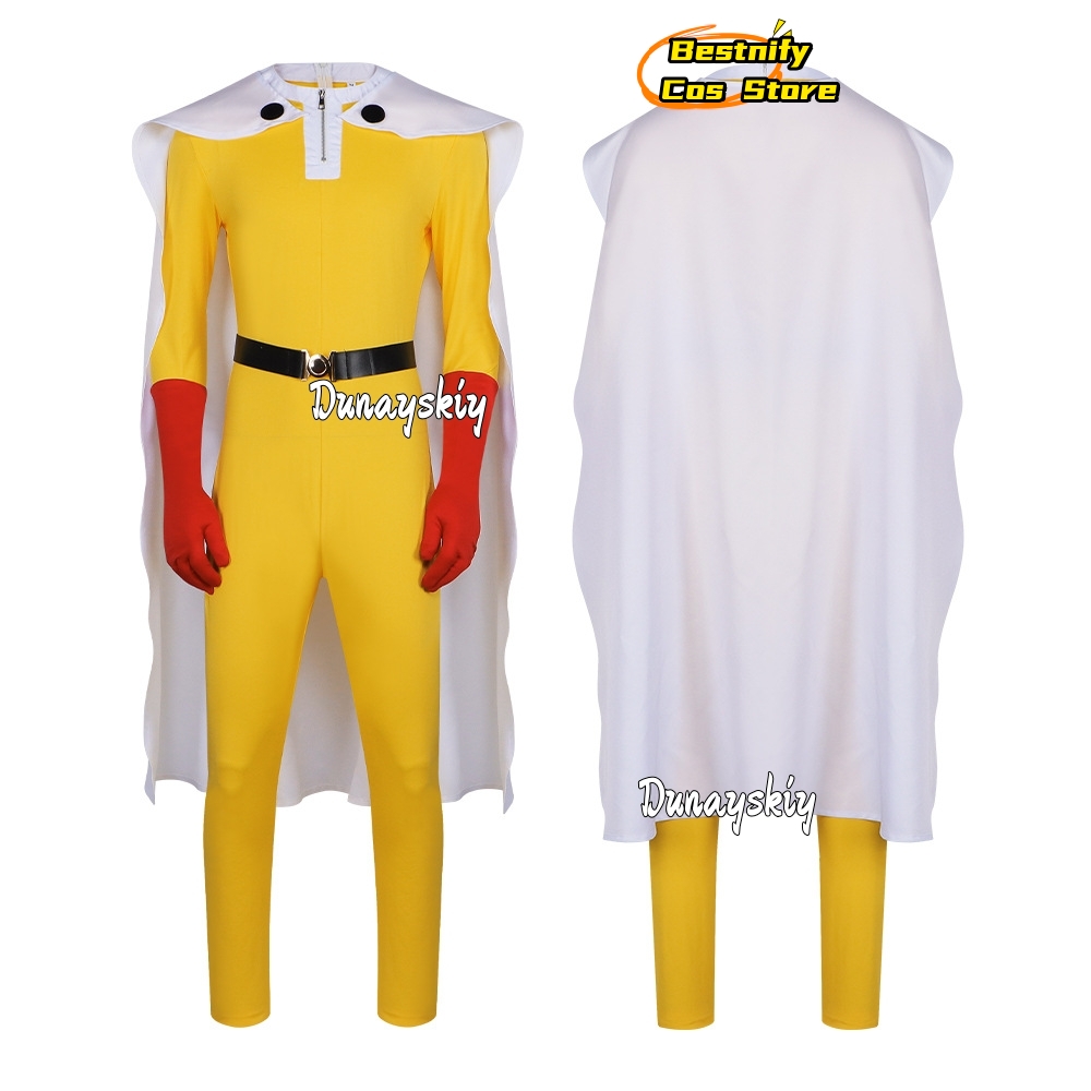 Saitama MAN Cosplay Tulum Kost - Women'S Red Accessories incelemesi ve fiyatı