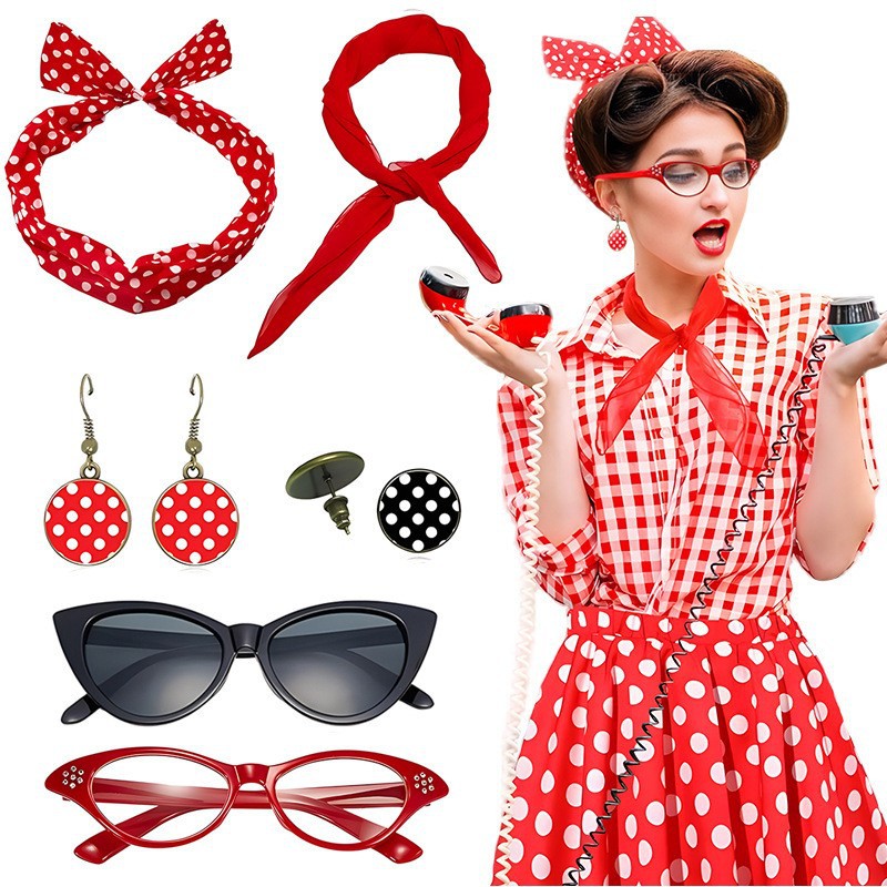 Karnaval 1950'ler Parti Puanti - Women'S Accessories In The 1950S incelemesi ve fiyatı