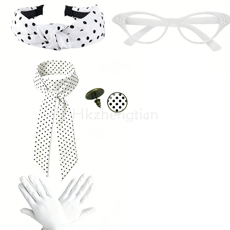 1950'ler Retro Puantiyeli Akse - Women'S Accessories In The 1950S incelemesi ve fiyatı