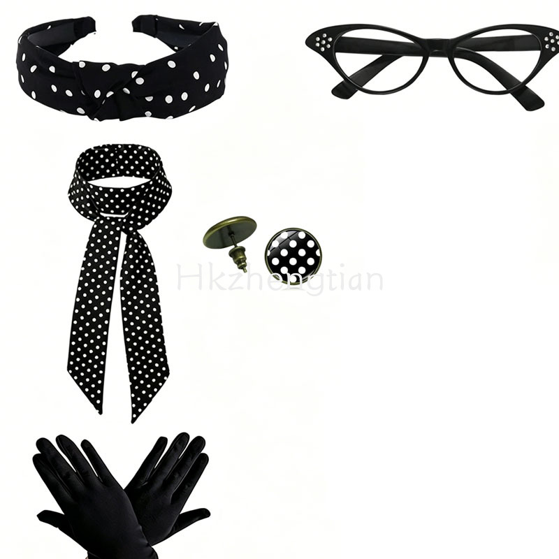 1950'ler Retro Puantiyeli Akse - Women'S Accessories In The 1950S incelemesi ve fiyatı