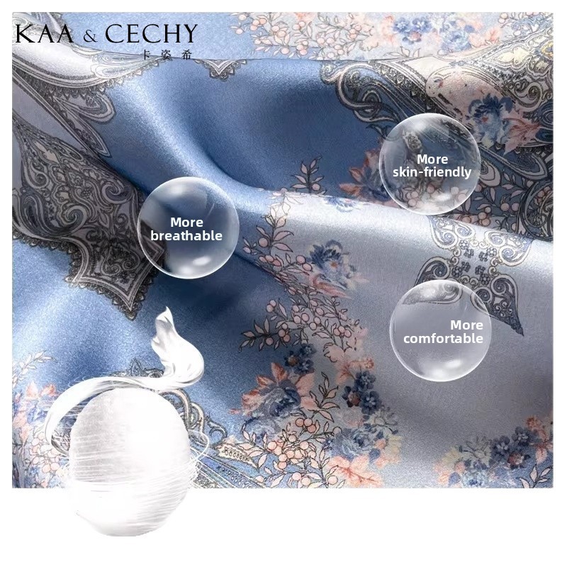 Barok Çiçek % 100% Dut Ipek Ka - Silk Scarf Square incelemesi ve fiyatı