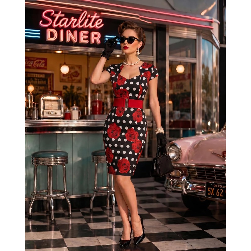 10 adet/takım bayanlar Retro 1 - Women'S Accessories In The 1950S incelemesi ve fiyatı