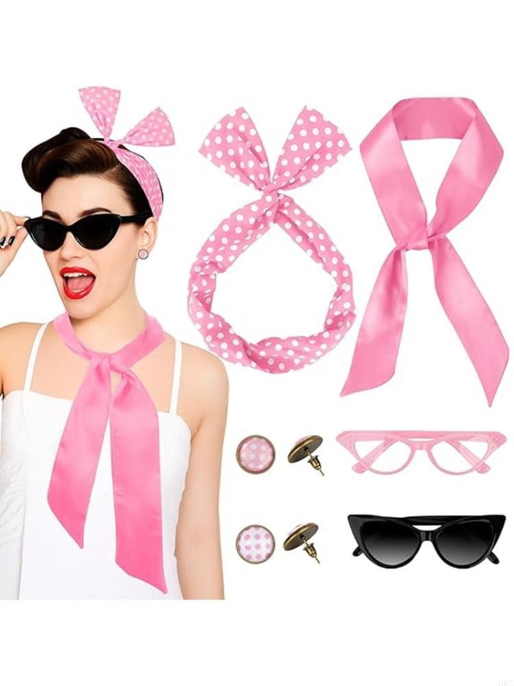 8 adet 50'ler Kostüm Aksesuarl - Women'S Accessories In The 1950S incelemesi ve fiyatı
